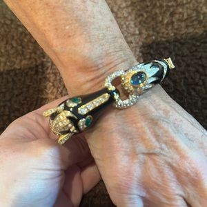 Horse bracelet statement costume piece